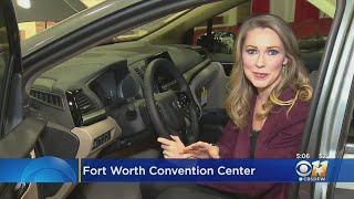 Traffic Reporter Madison Sawyer Visits Fort Worth Auto Show
