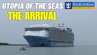 The Arrival of Utopia of the Seas into Port Canaveral, Florida!