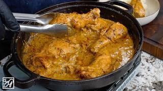 Easy and Creamy Smothered Chicken Dinner