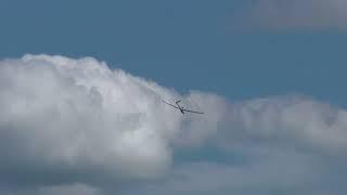 Bob Carlton in Super Salto Jet Sailplane at EAA AirVenture 2022