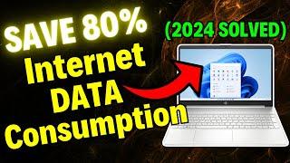 How To STOP background data usage In Laptop Windows 10/11 || Save 90% Of INTERNET DATA In (2024)