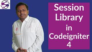 Session library in Codeigniter 4 in hindi | Create and destroy session |ci4 session | Flashdata