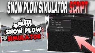 Snow Plow Simulator script – (Autofarm Snow, AutoFarm gems)