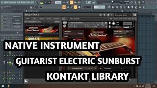 Review Session Guitarist Electric Sunburst KONTAKT Library