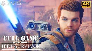 Star Wars Jedi: Survivor | Walkthrough (Full Game) | 4K PS5 Gameplay