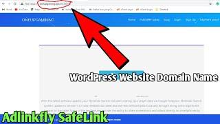 How to Use WP Safe Link in Adlinkfly Without redirect WP Safe Link To Adlinkfly