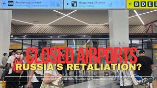 BREAKING: All Moscow Airports Shut Down - Is This Retaliation?