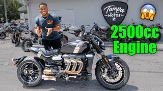 WORLDS LARGEST ENGINE: Triumph Rocket 3 TFC Review & First Ride