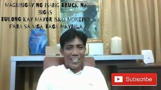 Francis Leo Marcos magbibigay ng isang truck na bigas tulong kay Mayor Isko para sa mga taga Maynila