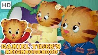 Daniel Tiger  Pajama Time with Baby Margaret and Daniel! | Videos for Kids