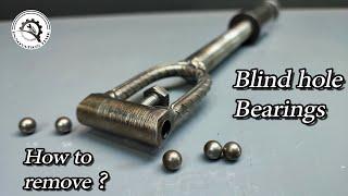 Blind Hole Bearing Puller || DIY Tools