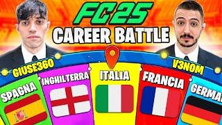 CAREER BATTLE MA LA RUOTA DECIDE DA CHE NAZIONALE COMPRARE! NUOVA CHALLENGE SU FC 25 CONTRO VENOM!