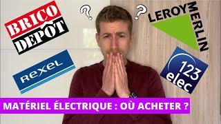 OÙ ACHETER SON MATÉRIEL ÉLECTRIQUE ? (câble, disjoncteur, tableau électrique, outils)