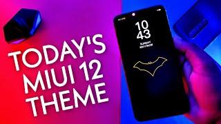 MIUI 12 Today's Theme | New control Centre Toggle | Miui 12 Theme