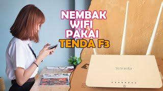 Cara Nembak Wifi Tetangga dengan Tenda F3 - Cara Aman & Legal #tenda #routertenda