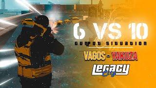 VAGOS Vs  YAKUZA ️ | GunPot Fight | Legacy Roleplay | MTA