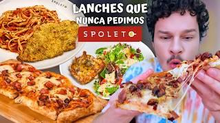 LANCHES QUE NUNCA PEDIMOS DO SPOLETO - Vale a pena?