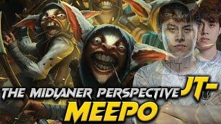 JT- Meepo The Midlaner MVP !!! Dota 2 Gameplay 7.35D Patch