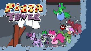 Pizza Tower | Wasteyard P-Rank (w/ MLP Pizza Party Mod)