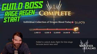 NM4 Guild Boss: Rage Regen Strategy (50k Blood) || Watcher of Realms