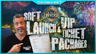 Epic Universe Soft Launch, Ticket Prices, VIP Vacation Packages, Annual Passes, & Opening Date!