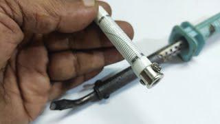 How to Rewire a Soldering Iron | Soldering Iron coil Repair at home | Hot Iron fix without cost