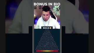 BONUS IN BIO #casino #plinko #gambling #stream #bigwin #shorts #casinostream #plinkogame #game