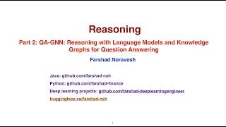 Part 2: QA-GNN: reasoning with language models and KG for QA