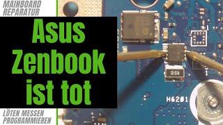 Asus Zenbook UX434F keine Lebenszeichen - Mainboard repariert