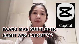 paano mag voice over sa video gamit ang capcut | tutorial | judays vlog