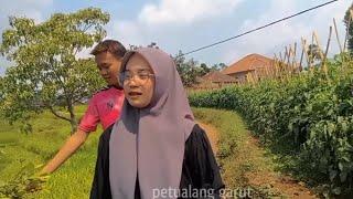 WOWW MATA INI BENAR2 GA BISA BERKEDIP MELIHAT JANDA DESA MAIN DI SAWAH//baju transparan