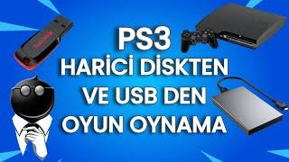 PS3 HARİCİ HDD VE USB DE OYUN OYNAMA REHBERİ