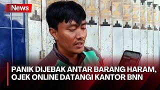 Ojek Online Mengaku Dijebak Polisi, Terima Orderan Antar Baju Bayi Tapi Isinya Barang Haram