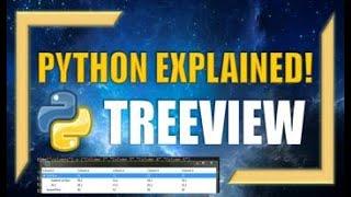 Create Your Own TreeView Using Python Tkinter!!