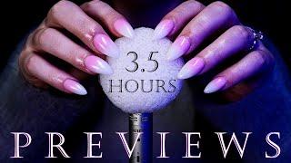 ASMR Tingly Preview Compilation (No Talking) 3.5 Hours for Sleep