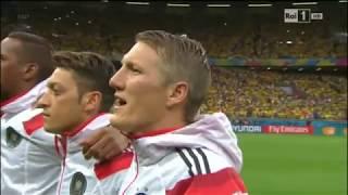 Germany National Anthem vs Brazil - FIFA World Cup 2014