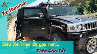 Siêu Xe Hummer Truyền Hình VTC gặp nạn trên cao tốc Hà Nội - Lào Cai