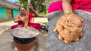 Ragi Idi Kali Recipe | Village Cooking | Side Dish Recipes