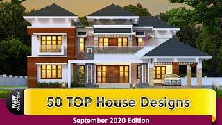 Best 50 house plans of September 2020 - Kerala Home Design