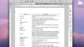 How to add table borders with LibreOffice Writer