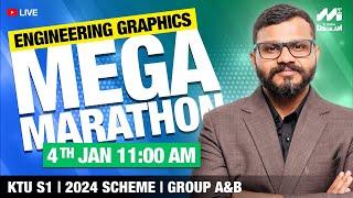 S1 KTU| GRAPHICS |PART 2 | Group A & B | MEGA MARATHON LIVE | 2024 Schme