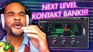 I Found This UNBELIEVABLE KONTAKT BANK And Made A Crazy DON TOLIVER Beat | FL Studio 21