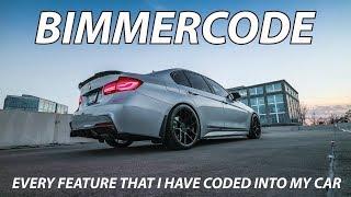 EVERY FEATURE THAT I HAVE CODED INTO MY F30 BMW USING BIMMERCODE!