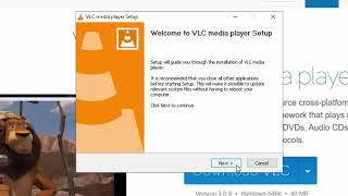 VLC Media Player Download and Install on Windows