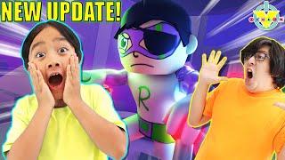 Ryan Vs Dark Titan in Ryan’s World ROBLOX! Let’s Play Roblox Ryan’s World Dark Titan Update