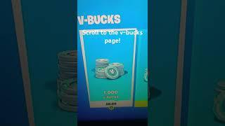 How to get free v-bucks! #free #fortnite #v-bucks #vbucks