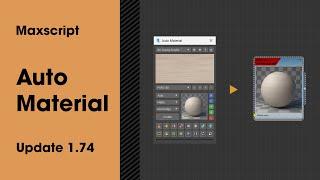 Auto Material 1.74 — Auto Unwrap Pro, Re-align UV Island, Quick Rotate UV and more