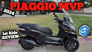 2024 Piaggio MP3 530 E Ride & Review | Every Feature Available