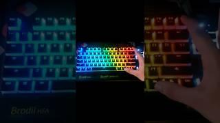 LightShow | RGB Mechanical Keyboard | A4Tech Bloody S510N [🟦 Switch] #YouTubeGaming #NAFSMUN #Trend