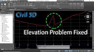 Civil 3D Tutorial: Fixing GPS Road Levels Errors in Profile View